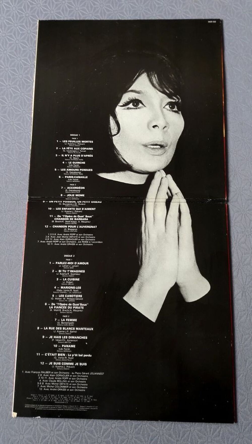 2 VINYLES 33 TOURS DE JULIETTE GRECO CD et vinyles