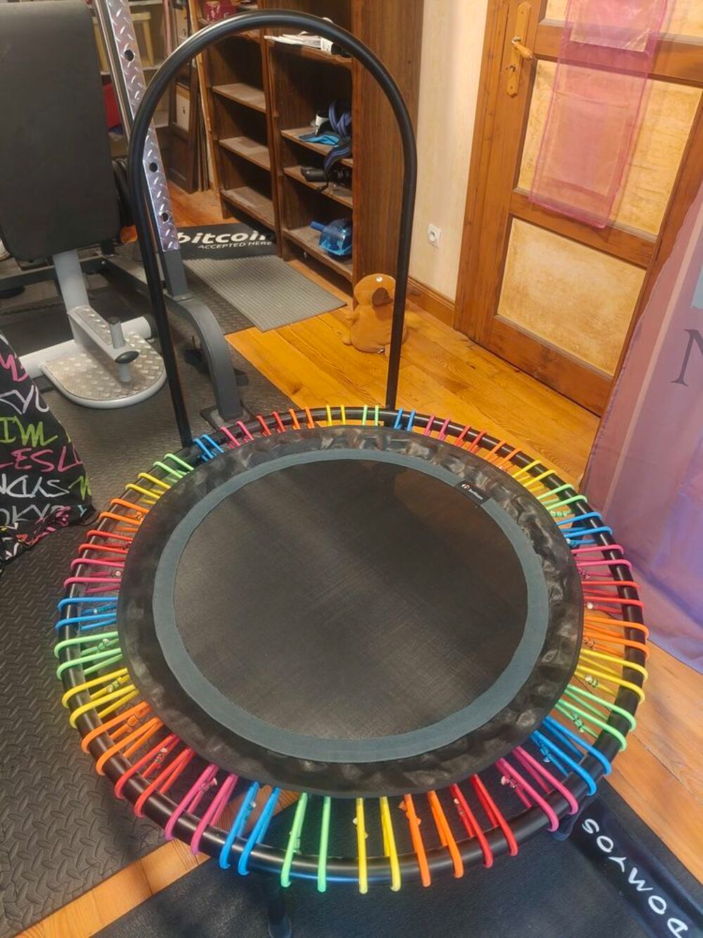 trampoline Bellicon avec barre de stabilisation Sports