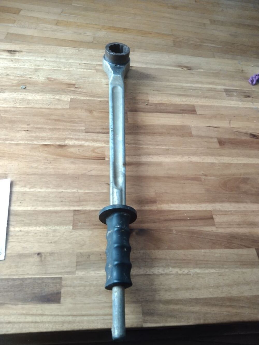 clef &agrave; cliquet rochet traversant double , 38 Bricolage