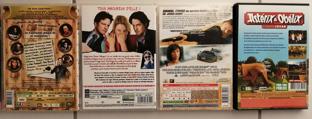 DVD Le journal de Bridget Quantum of solace 007 James Bond Photos/Video/TV