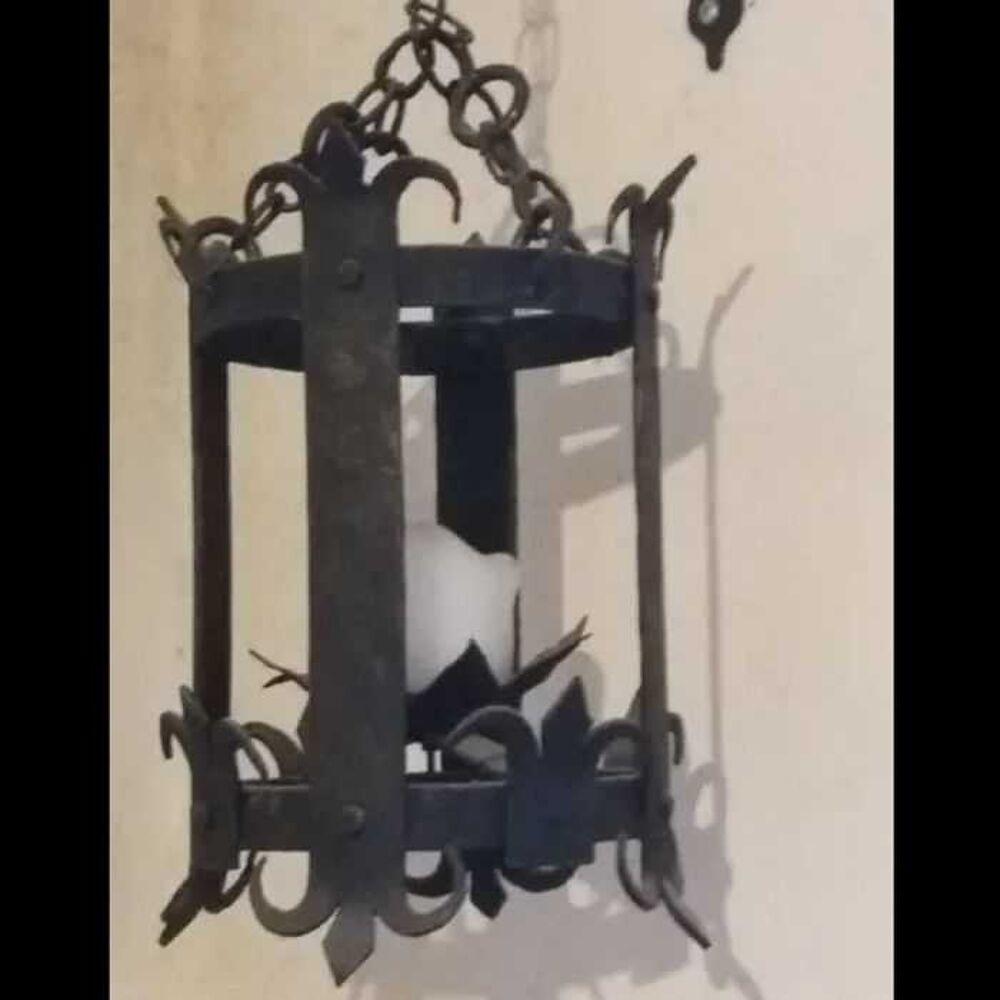 Lanterne bougeoir antique gothique Décoration