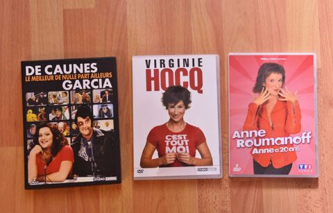 DVD: Virginie Hocq. Anne Roumanoff. Antoine De Caunes 3 Gujan-Mestras (33)