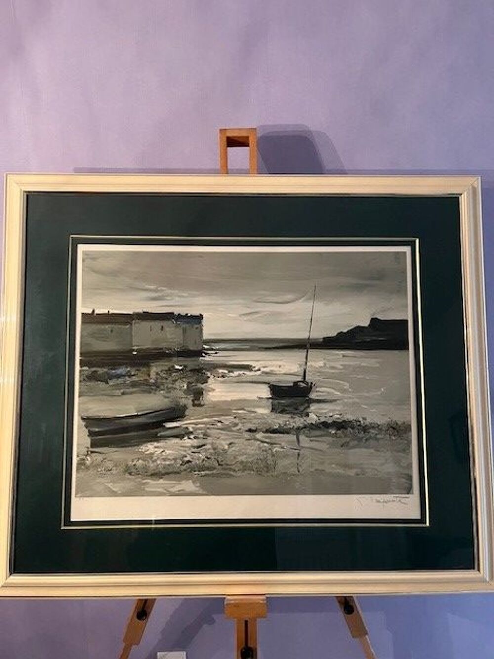 Lithographie par Georges LAPORTE Décoration
