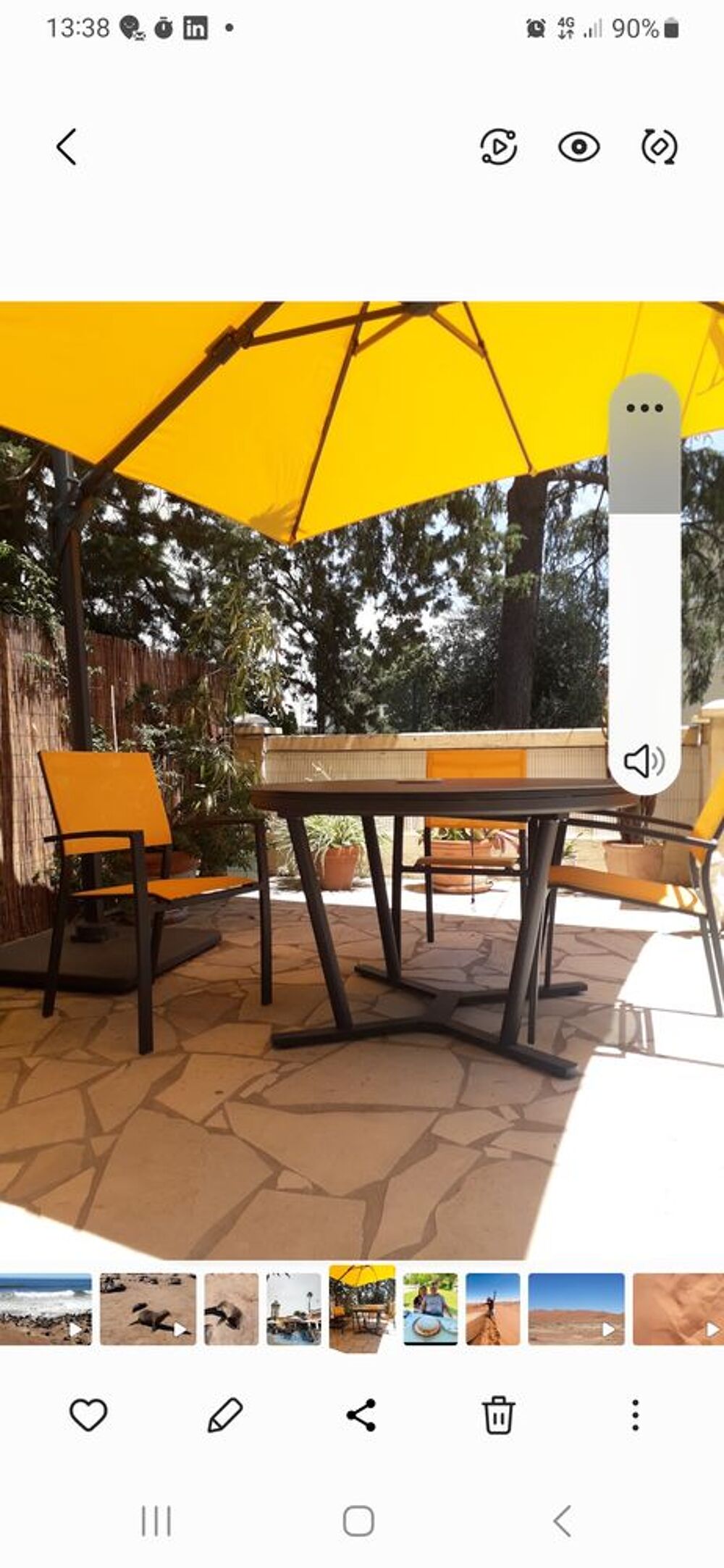 PARASOL DEPORTE Jardin