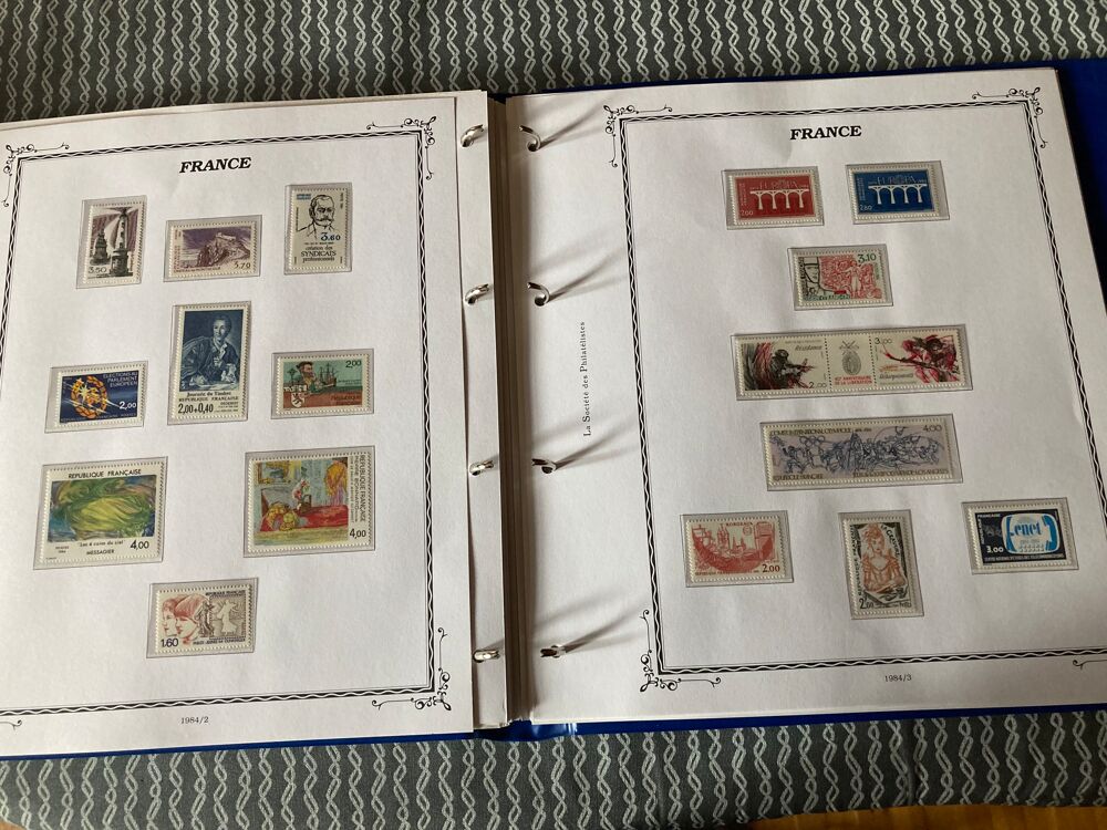 timbres ann&eacute;es compl&egrave;tes 1989/1998 neufs 