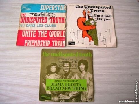 45 TOURS THE UNDISPUTED TRUTH. Lot de TROIS 45 Tours. 21 Nantes (44)