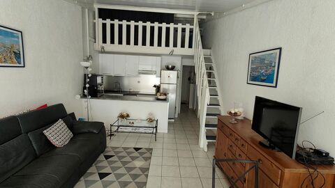   LE CAP D'AGDE: Villa secteur Pin�de /Tennis: 2 pi�ces /mezzanine + parking 