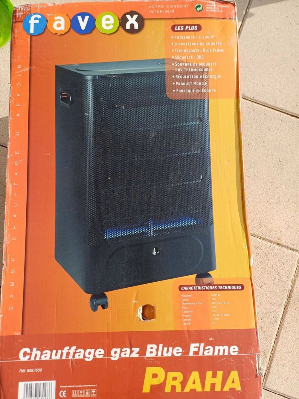 Poele mobile gaz Electroménager