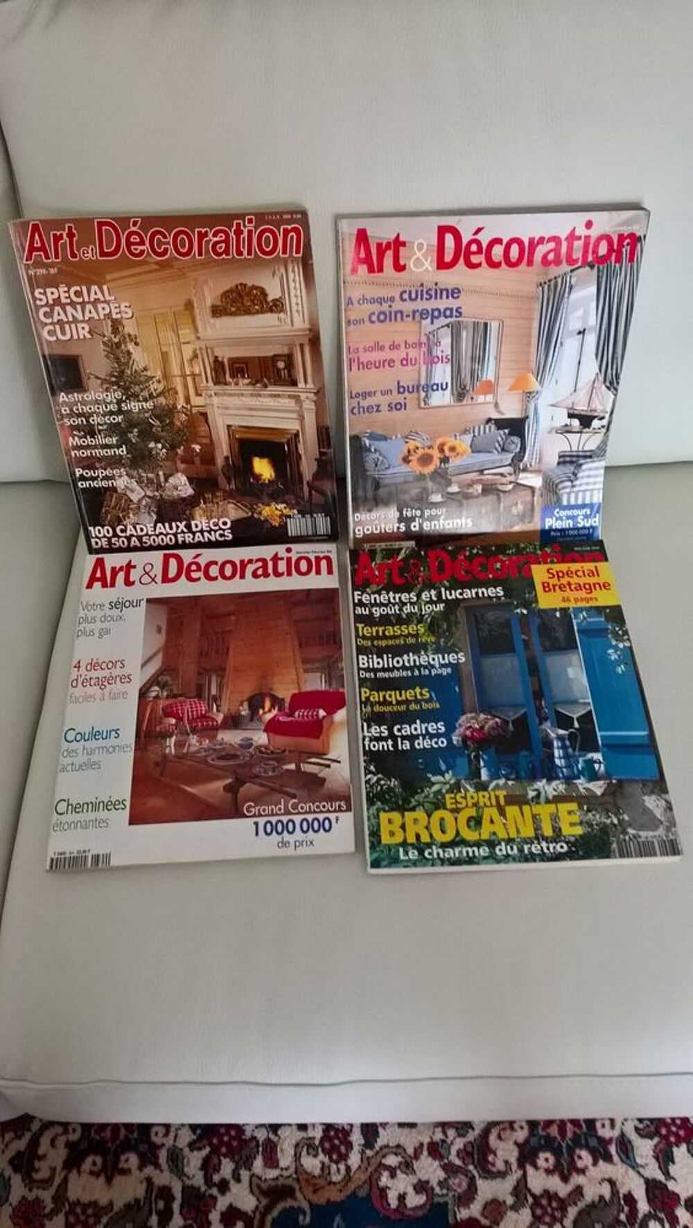 REVUES "" ART ET DECORATION "" Livres et BD
