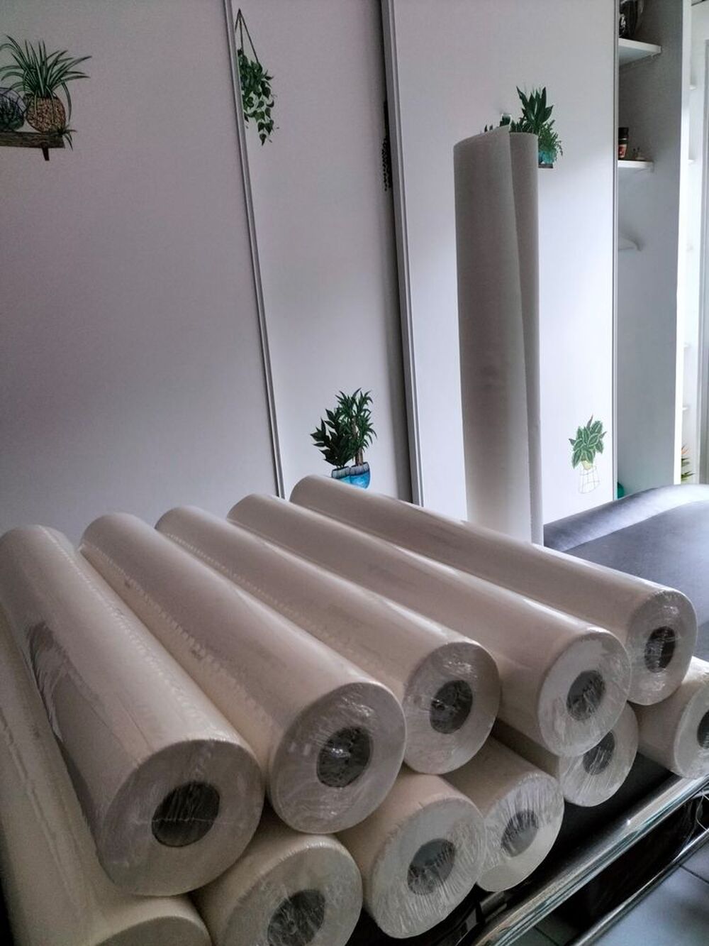 Draps d'examen blanc Sports