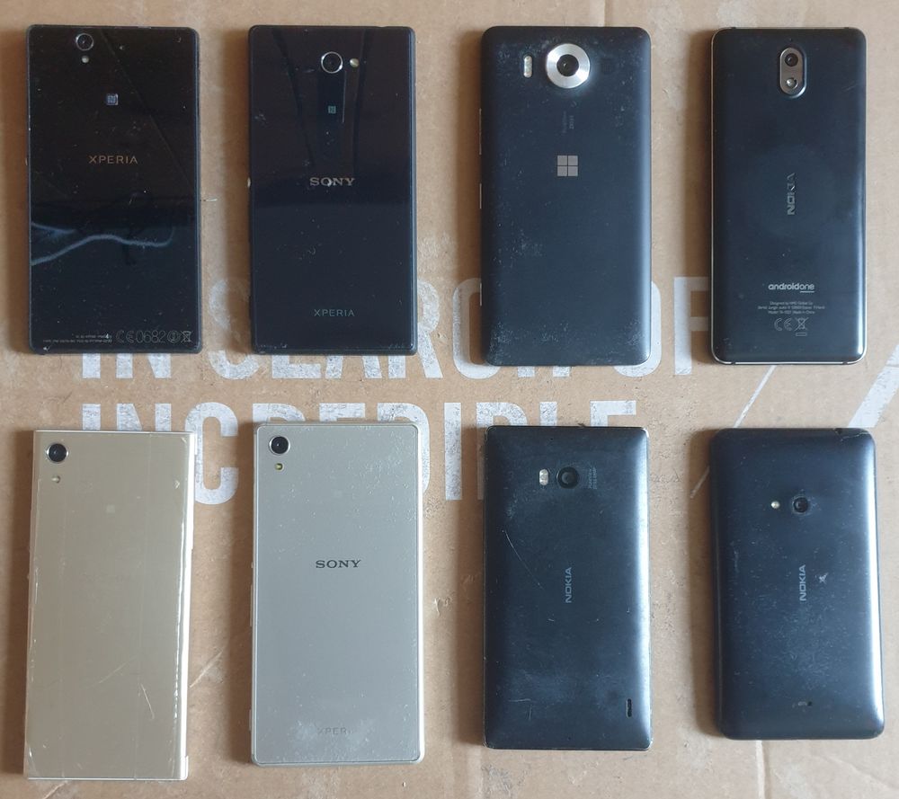 Lot smartphones 15 Téléphones et tablettes
