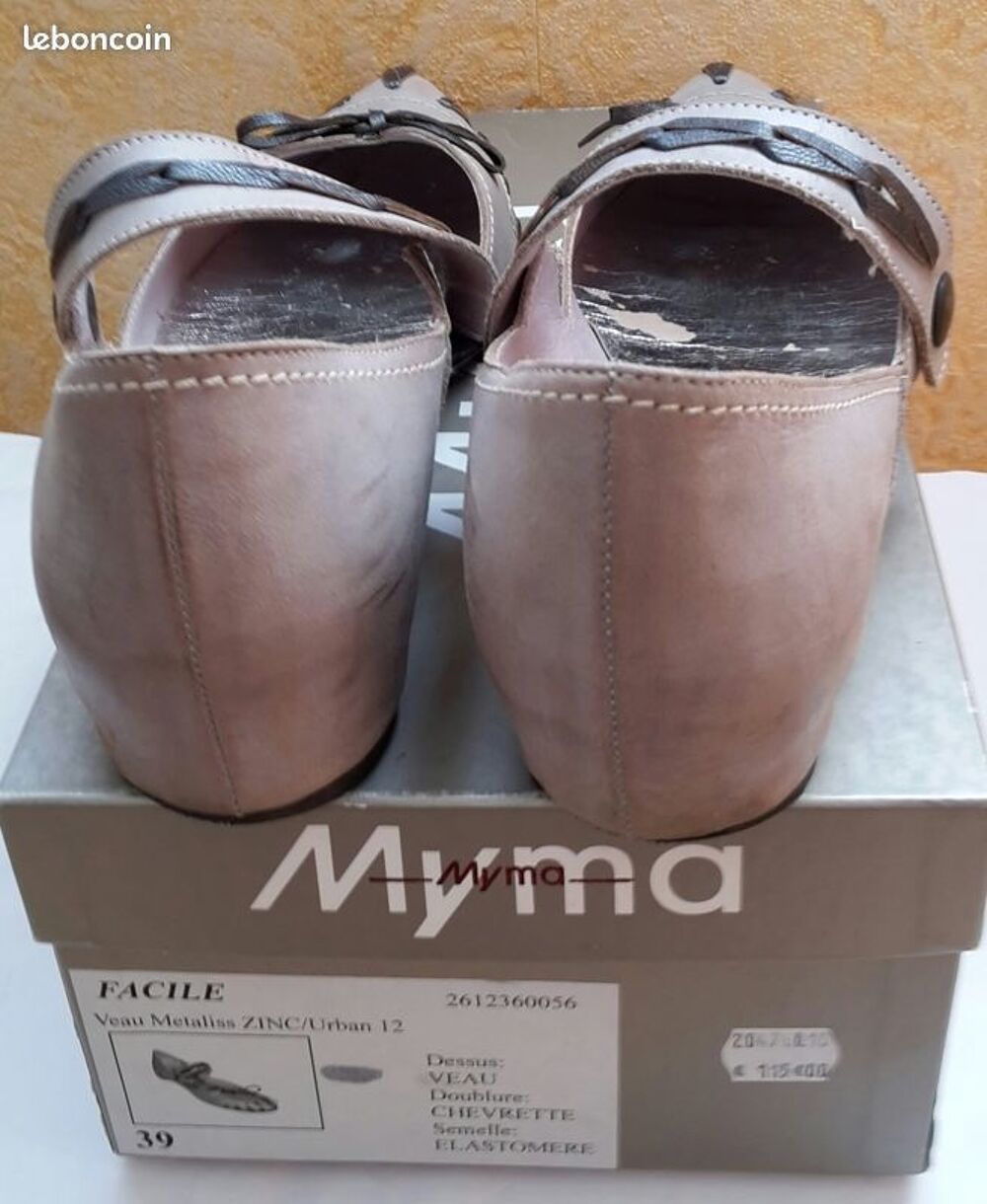 Ballerines MYMA tout cuir - Pointure 39 Chaussures