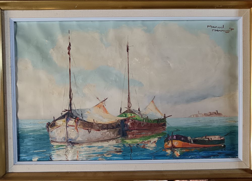 Tableau MARCEL ABOUGIT (XX &egrave;me) 