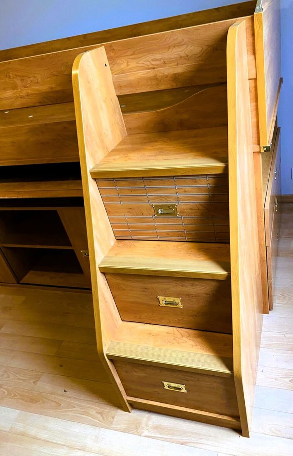 Gautier lit combin&eacute; bureau mezzanine Calypso notice Meubles