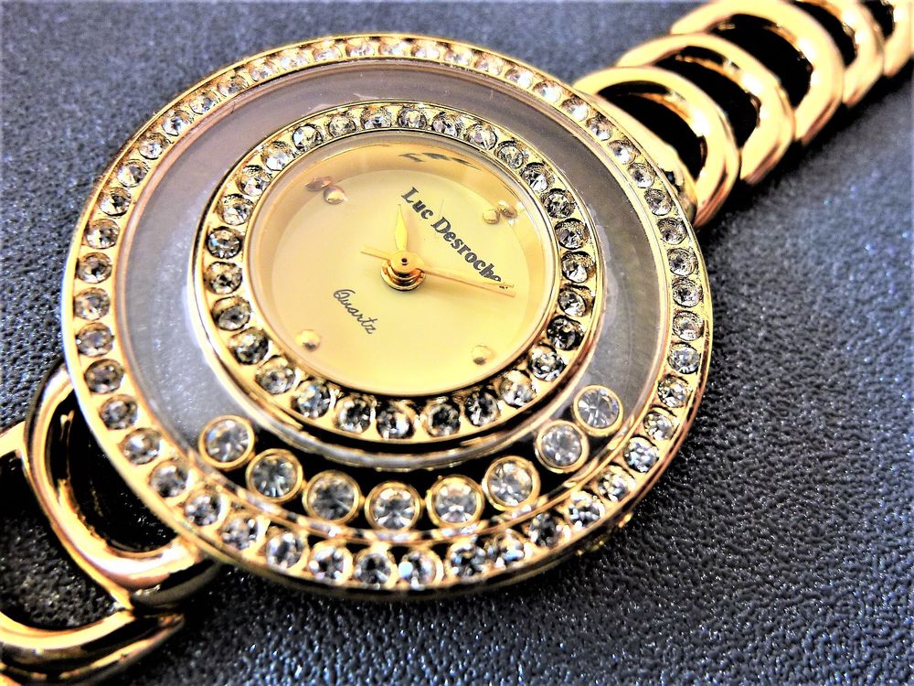 LUC DESROCHES STRASSTISSIMO montre bijoux dame 1980 DAM1004 Bijoux et montres