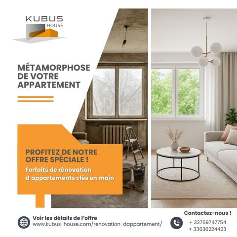 La métamorphose de votre appartement avec KUBUS HOUSE ! 0 01550 Collonges