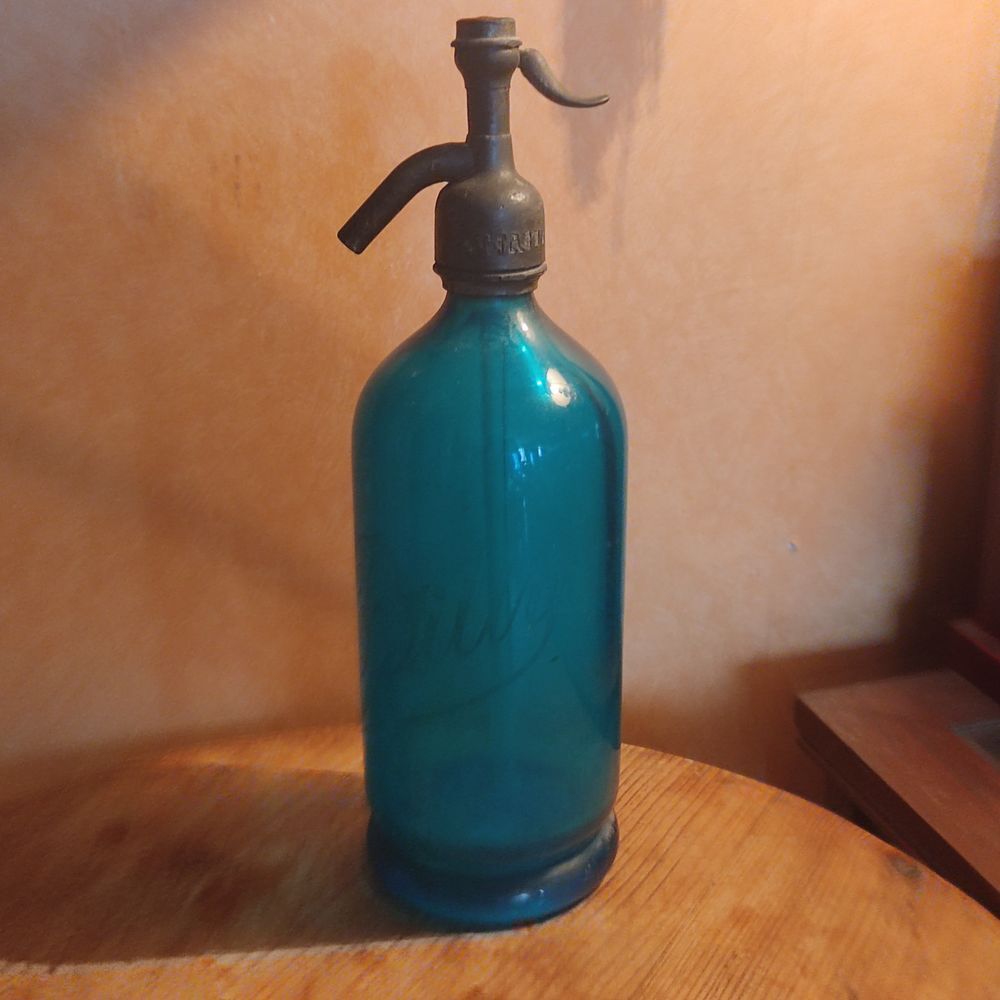 Ancien siphon G. DILLY Décoration
