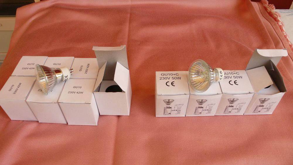 Ampoules diverses de spots Bricolage