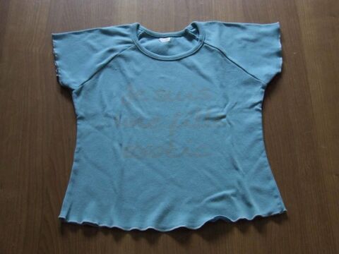 Tee-shirt manches courtes, Turquoise, 6ans, TBE 1 Bagnolet (93)