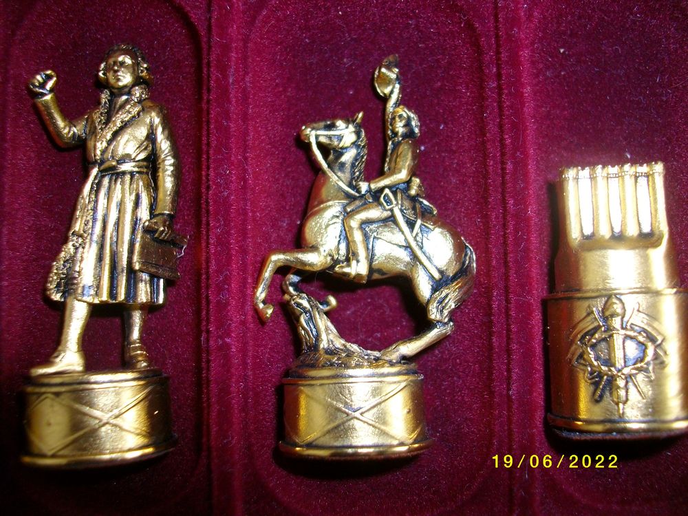 JEU D'ECHECS LE MEDAILLIER FRANKLIN Décoration