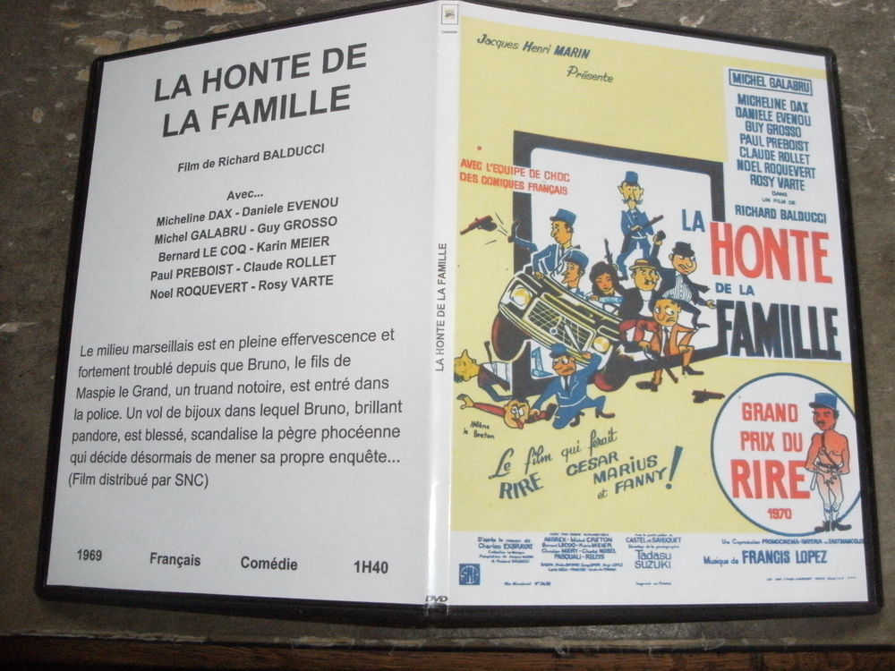 Rare film : " La honte de la famille " DVD et blu-ray