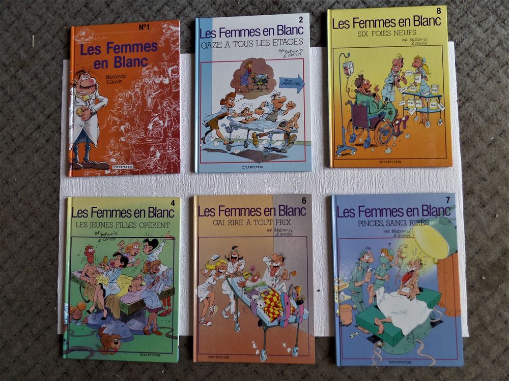 bandes dessin"es ""LES FEMMES EN BLANC"" Livres et BD