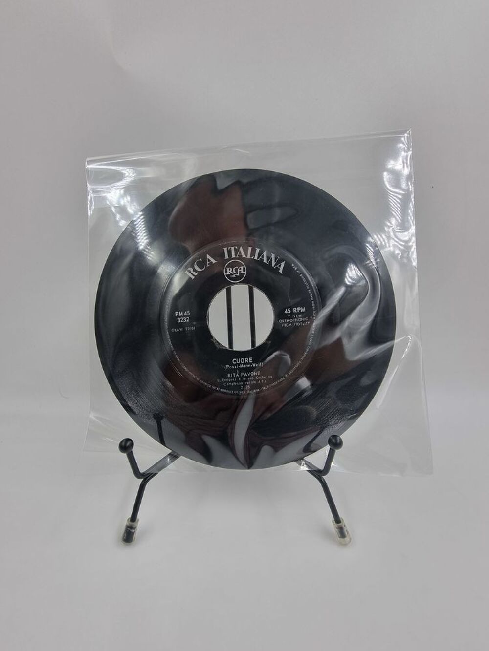 Vinyle 45 tours Rita Pavone : Cuore / Il Ballo del Mattone CD et vinyles