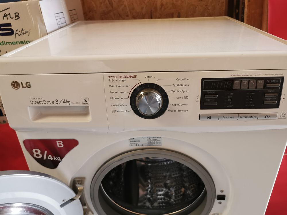 Lave linge s&eacute;chant LG F1496AD1 Electroménager