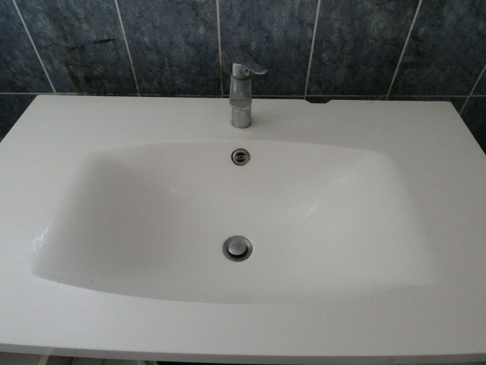 Meuble vasque avec miroir et spots Meubles