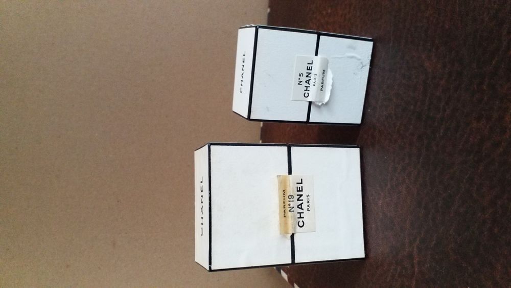 Boites parfum vides Chanel 