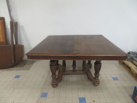 Table ancienne rectangulaire en bois avec rallonges 50 Sainte-Foy-ls-Lyon (69)