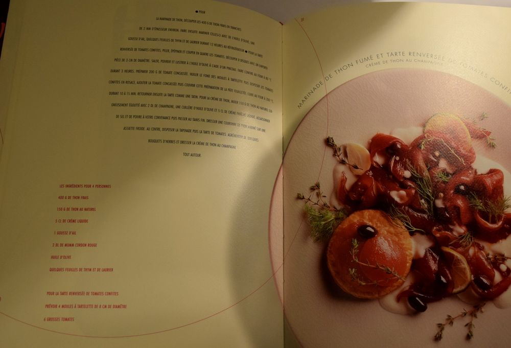 Les Recettes Rouges des Grands Chefs - Mumm - 1999 Cuisine