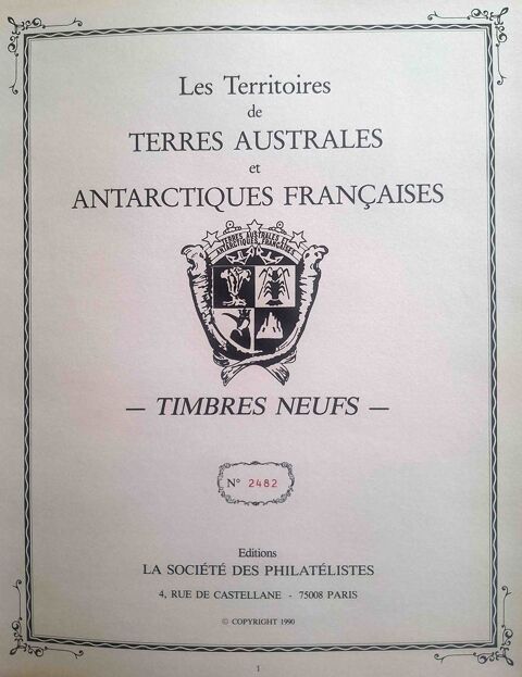 Timbres des Terres Australes et Antarctiques Françaises 2 15 Gap (05)