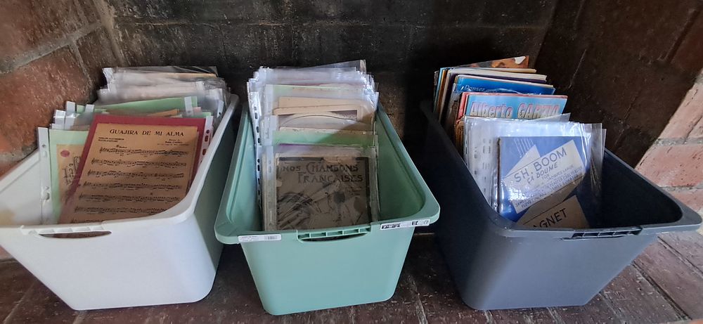 Partitions anciennes 