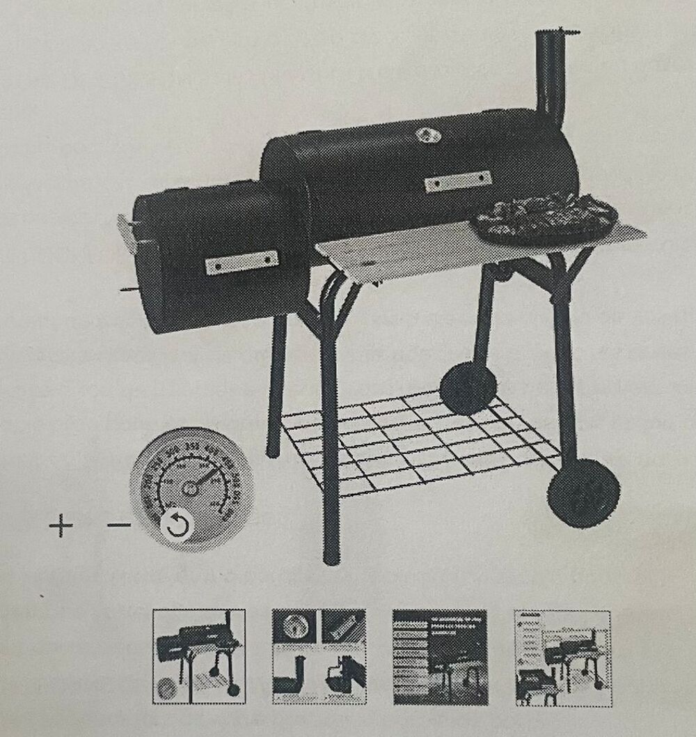 Barbecue Grill Charbon Fumoir Electroménager