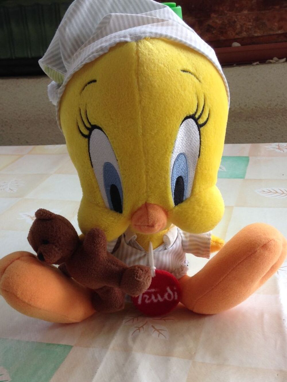 Peluche titi en pyjama Jeux / jouets