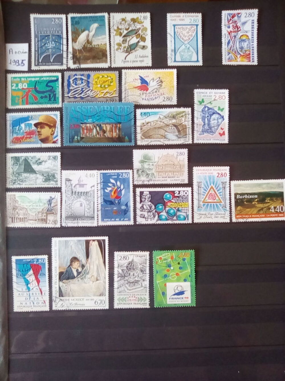 Timbres France 1994 , 1995 