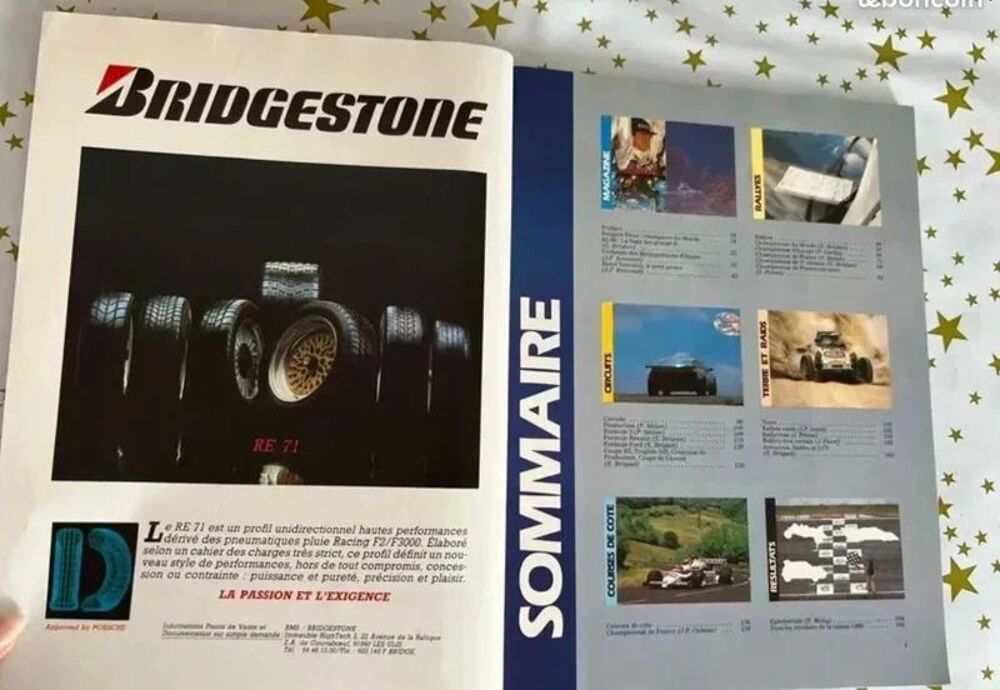 L'Ann&eacute;e &Eacute;chappement 1986/1987 n&deg;10. Livre sport automobile Livres et BD