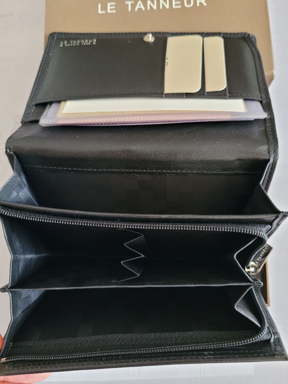 Porte feuille porte carte Le Tanneur Maroquinerie