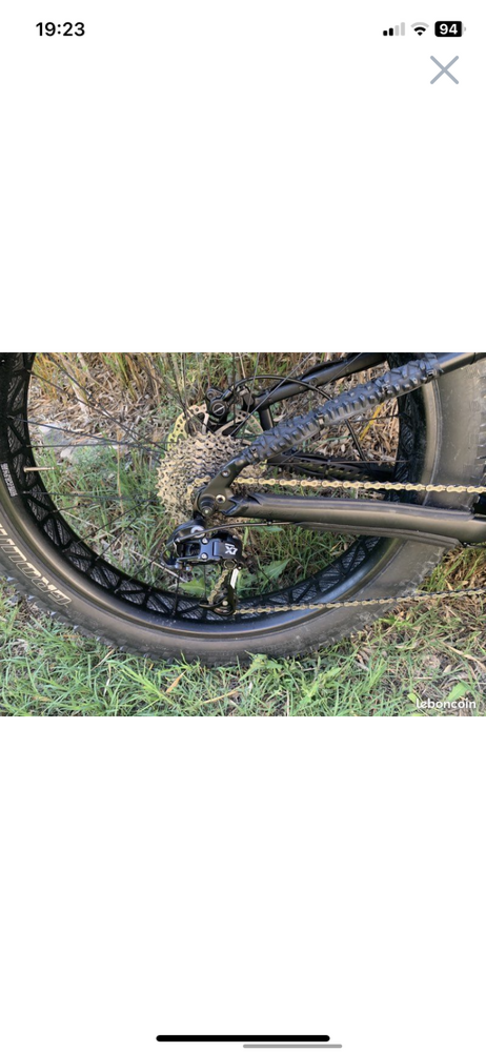 Fat bike specialized Helga comp Noir mat Vélos