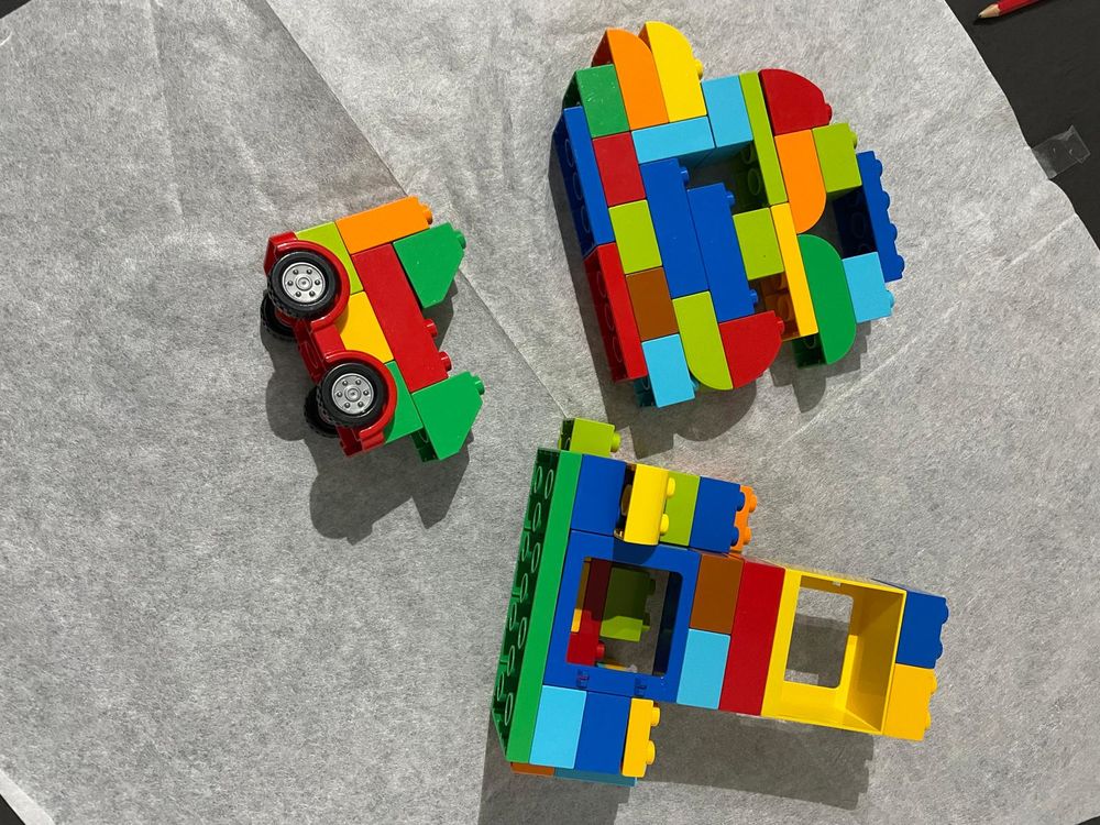 Ensemble de 58 blocs de construction, enfant 2&egrave; &acirc;ge
Jeux / jouets