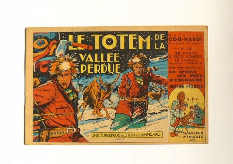Jim Boum : Le totem de la vallée perdue - Marijac - 1947 12 Argenteuil (95)