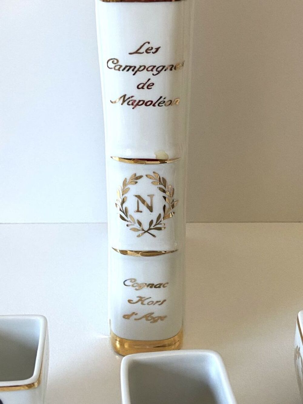 Ancien Service &agrave; Cognac Fran&ccedil;ais Campagnes de Napol&eacute;on 1er 