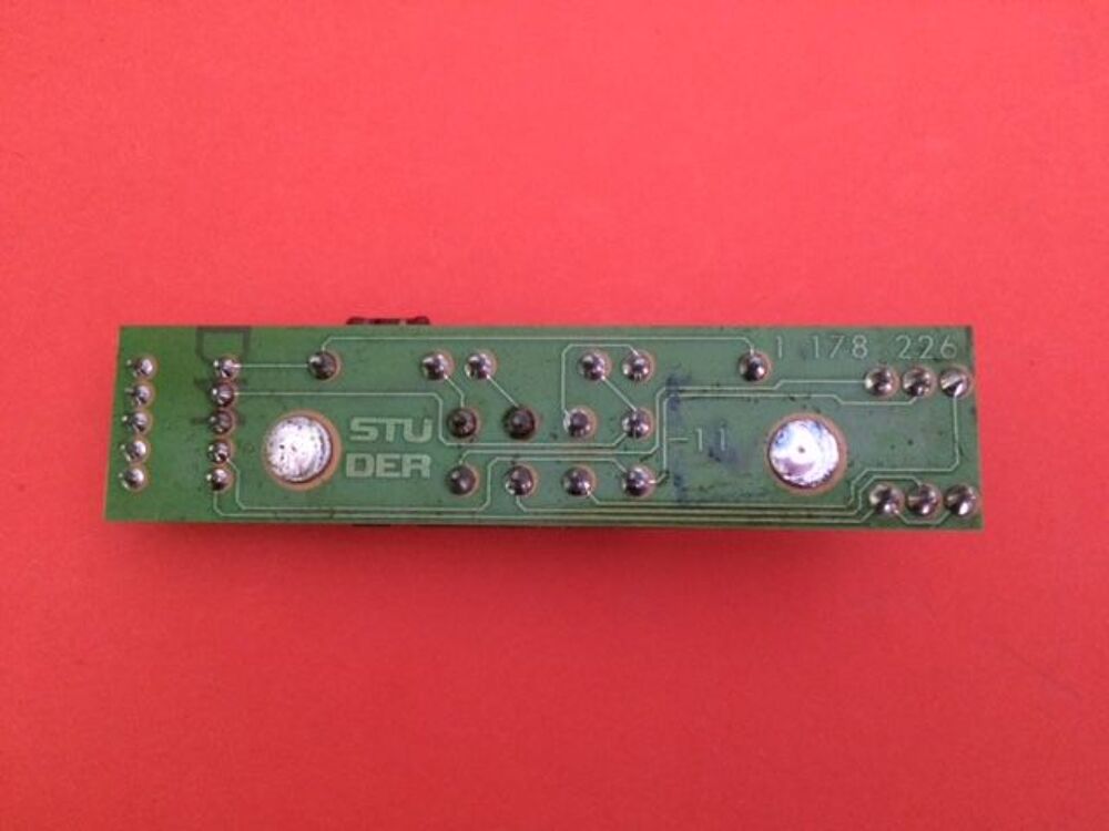 Carte Revox B 750 MKII - Circuit imp&eacute;dance phono Audio et hifi
