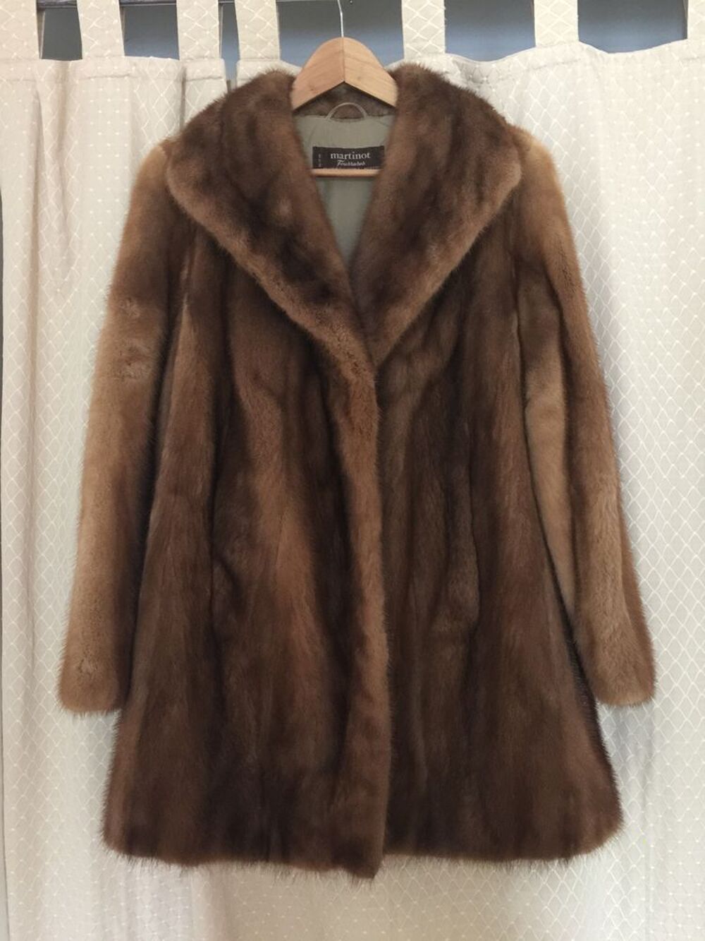 manteau de vison, trois quart, quasi neuf. Vêtements