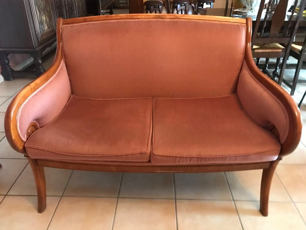 Fauteuil et canap&eacute; style Louis Philippe Meubles