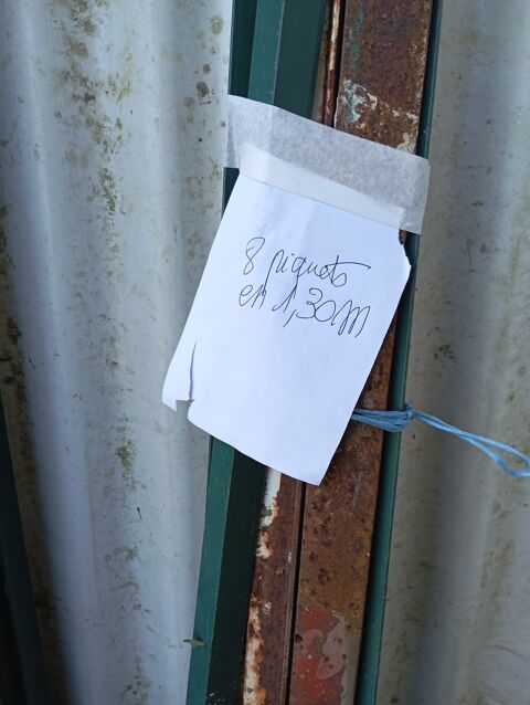 Piquets clture 16 Orleix (65)