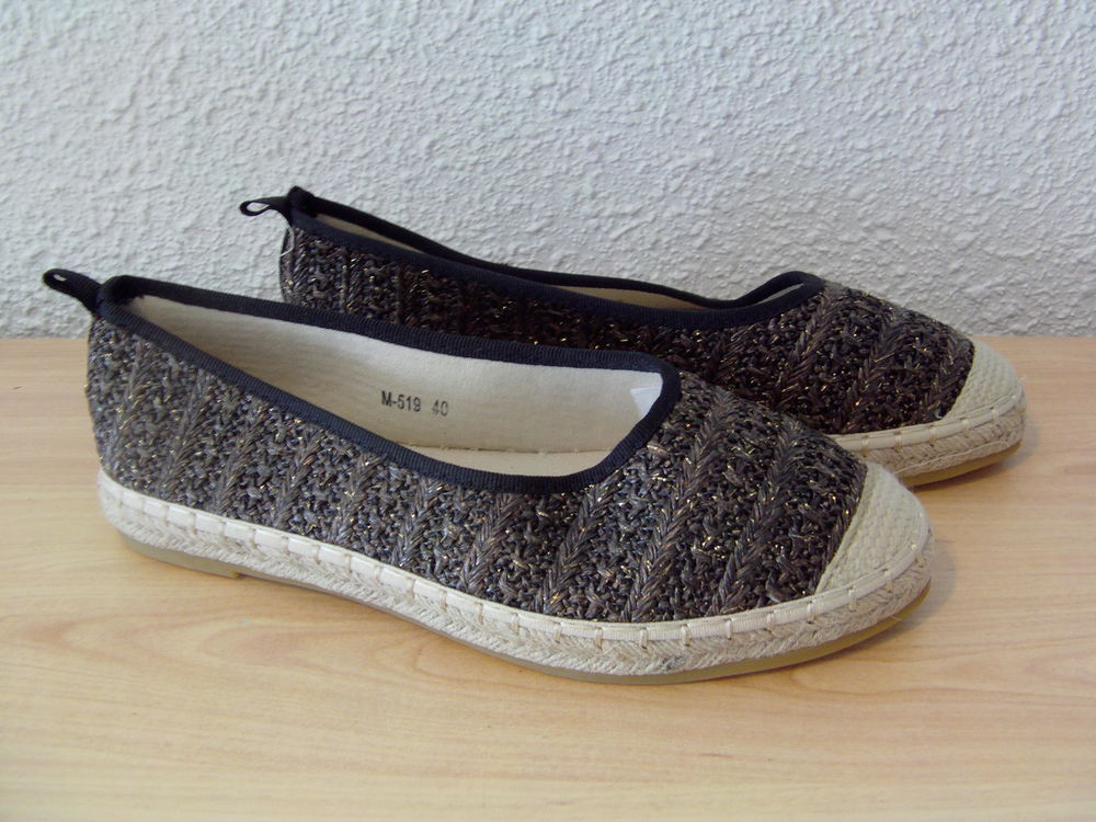 Espadrilles noire pointure 39 Chaussures