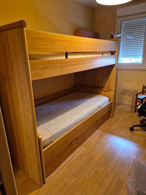 Ensemble chambre enfant GAUTHIER ? lit superposé + bureau + 500 Poissy (78)