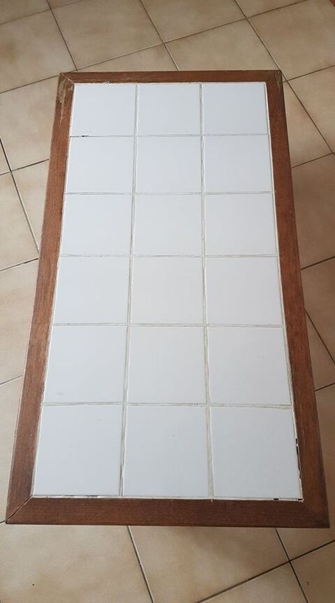 Table basse bois et porcelaine 10 Rosny-sous-Bois (93)